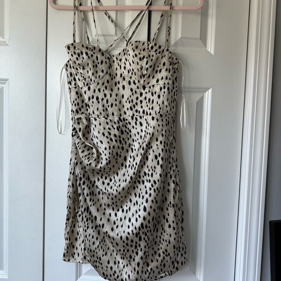 ZARA animal print mini dress - Picture 4 of 6